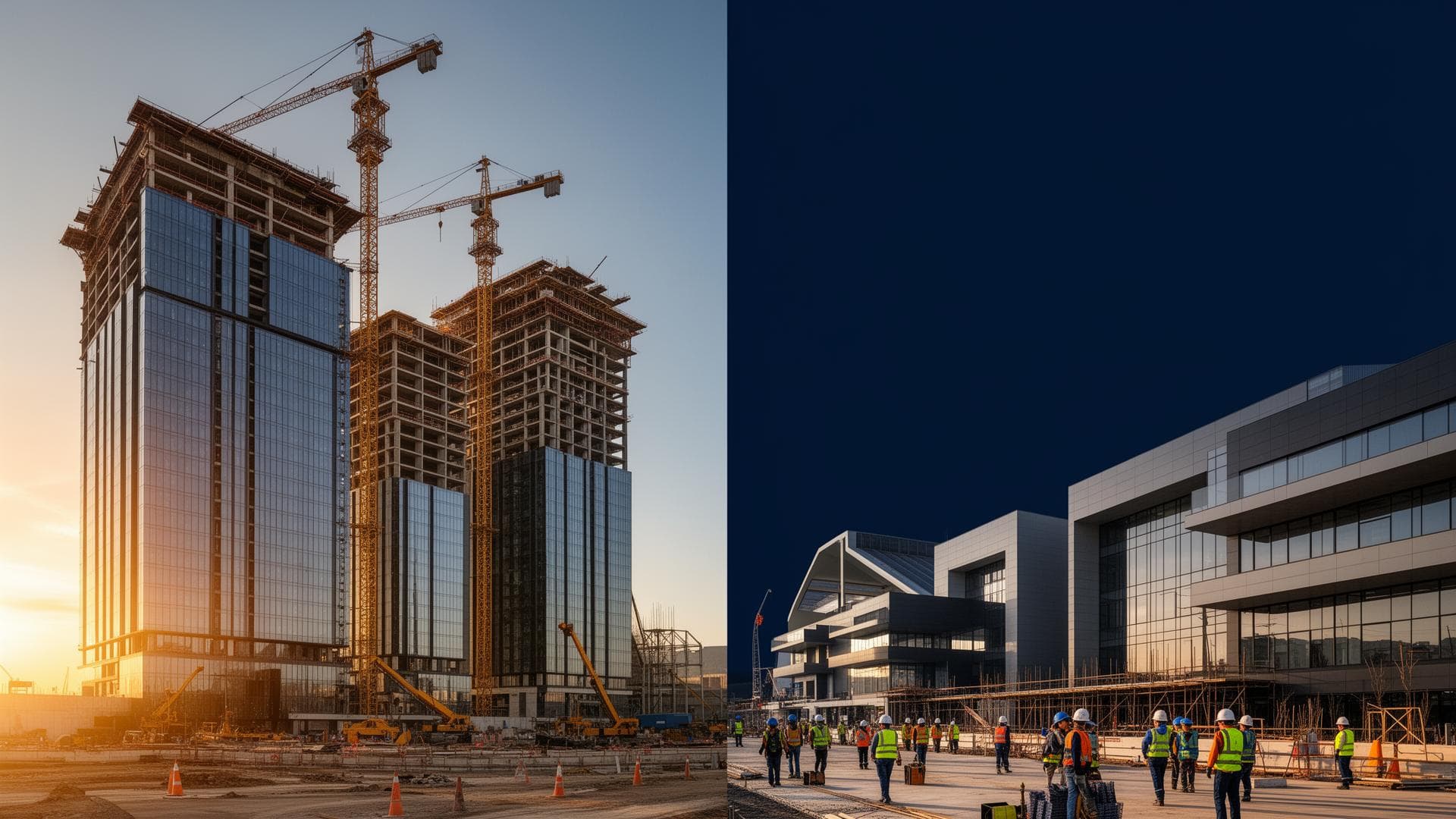 Modern construction and infrastructure
